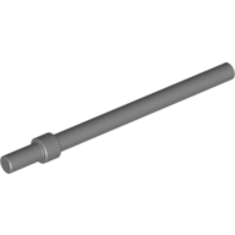 Staaf 6L met stop ring Dark Bluish Gray